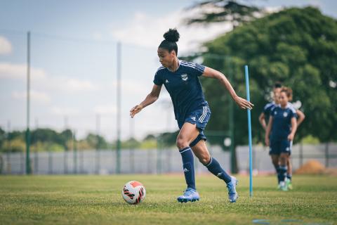 L'entraînement des féminines du vendredi 13 mai 2022