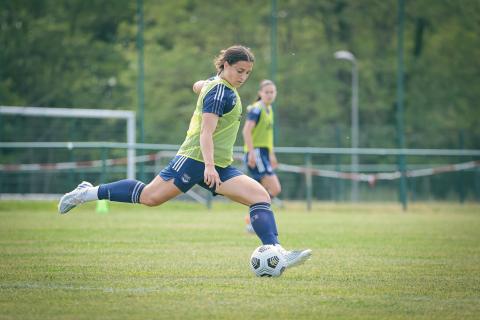 L'entraînement des féminines du vendredi 13 mai 2022