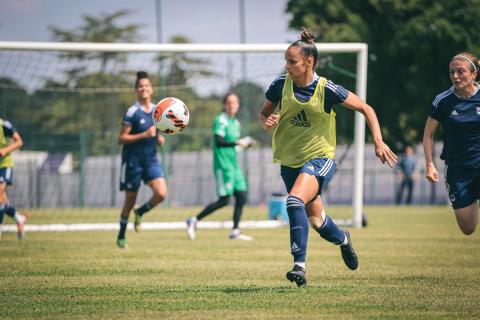 L'entraînement des féminines du vendredi 13 mai 2022