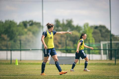 L'entraînement des féminines du vendredi 13 mai 2022