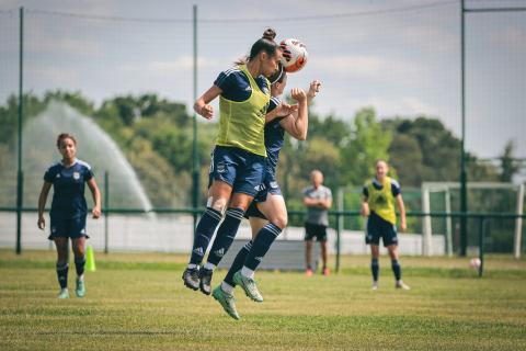 L'entraînement des féminines du vendredi 13 mai 2022