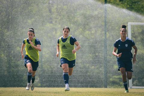 L'entraînement des féminines du vendredi 13 mai 2022