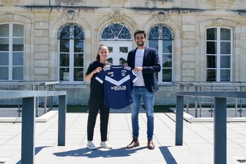 Maëlle Garbino prolonge à Bordeaux (mai 2022)