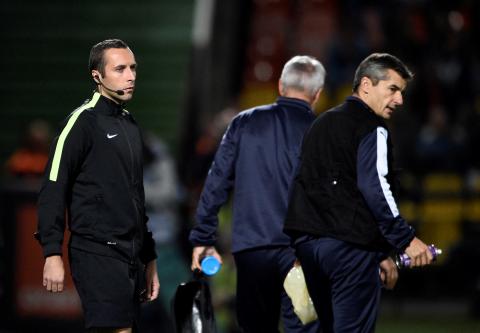 Benjamin Lepaysant, arbitre en Ligue 2 BKT (AFP)