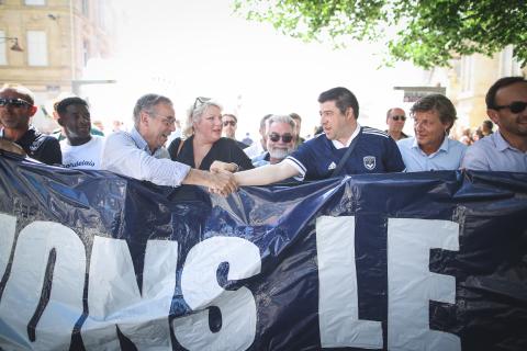 Tous unis pour les Girondins, Pierre Hurmic, Thomas Jacquemier