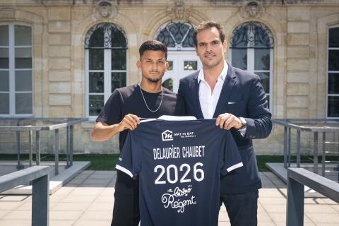 Prolongation de Logan Delaurier-Chaubet jusqu'en juin 2026