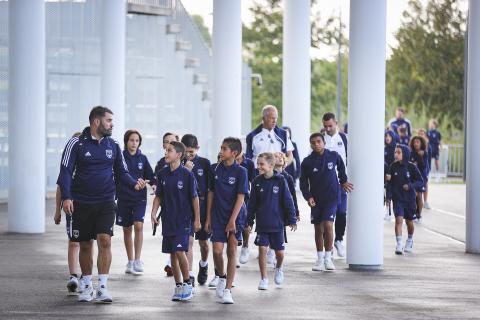 Ecole de foot au Matmut ATLANTIQUE avant Bordeaux - QRM