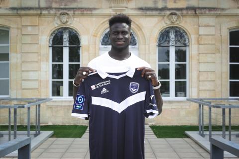 Aliou Badji s'engage aux Girondins de Bordeaux (septembre 2022)