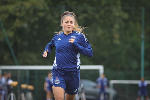 Entrainement de notre équipe féminine avant la réception de Lyon (14/10/2022)