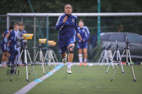 Entrainement de notre équipe féminine avant la réception de Lyon (14/10/2022)