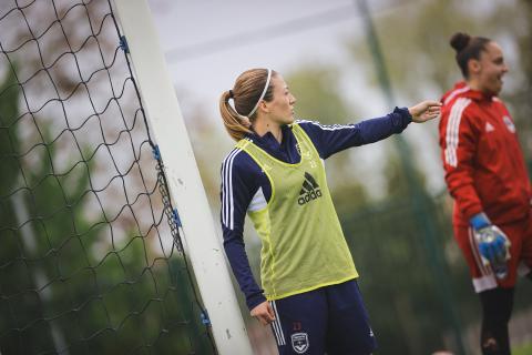 Entrainement de notre équipe féminine avant la réception de Lyon (14/10/2022)