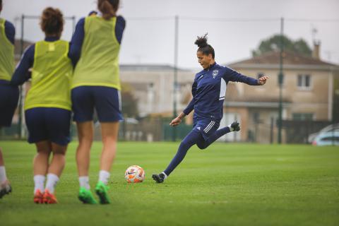 Entrainement de notre équipe féminine avant la réception de Lyon (14/10/2022)