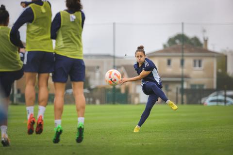 Entrainement de notre équipe féminine avant la réception de Lyon (14/10/2022)