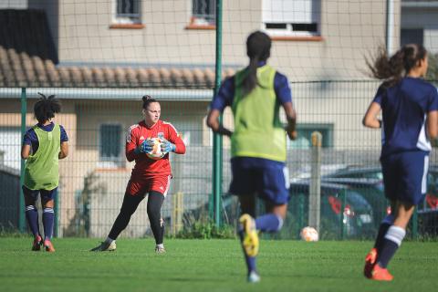 Entrainement des féminines du jeudi 27 octobre 2022 