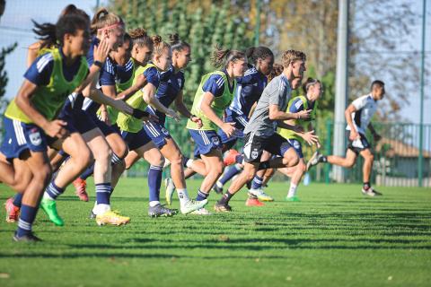 Entrainement des féminines du jeudi 27 octobre 2022 