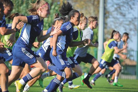 Entrainement des féminines du jeudi 27 octobre 2022 