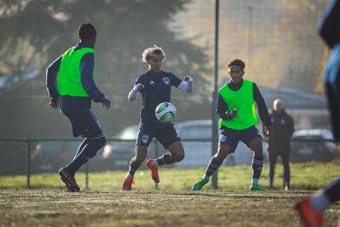 Entrainement du jeudi 1er décembre 2022 - opposition U17/U19