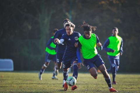 Entrainement du jeudi 1er décembre 2022 - opposition U17/U19