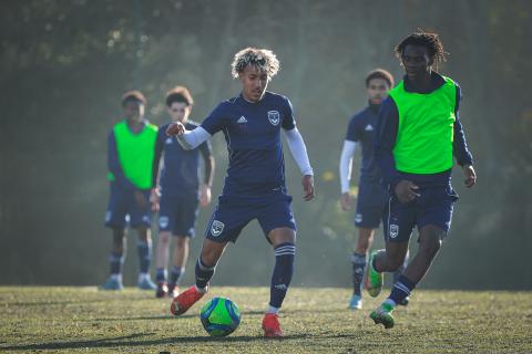 Entrainement du jeudi 1er décembre 2022 - opposition U17/U19