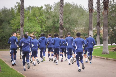 Entrainement du lundi 12 décembre 2022 - Stage Portugal