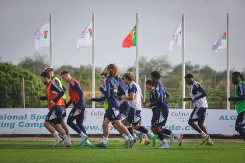 Entrainement du lundi 12 décembre 2022 - Stage Portugal