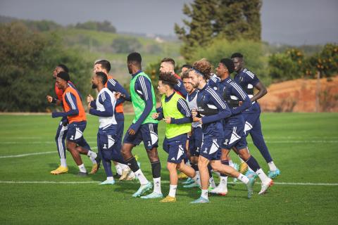 Entrainement du lundi 12 décembre 2022 - Stage Portugal