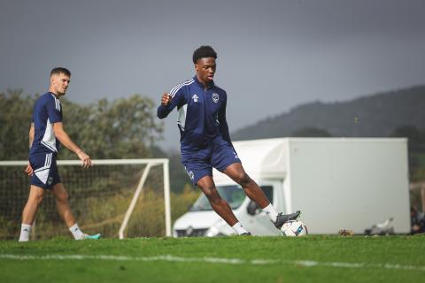 Entrainement du lundi 12 décembre 2022 - Stage Portugal