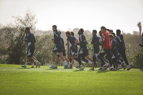 Entrainement de mercredi 14 décembre 2022 - Stage Portugal