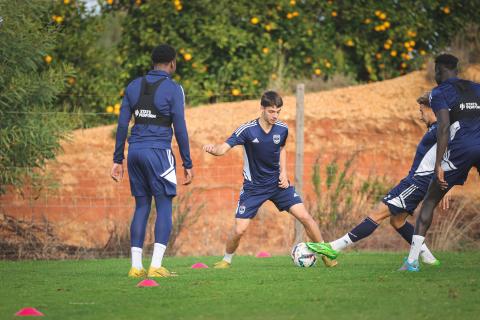 Entrainement de mercredi 14 décembre 2022 - Stage Portugal