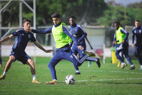 Entrainement du jeudi 15 décembre 2022 - Stage Portugal