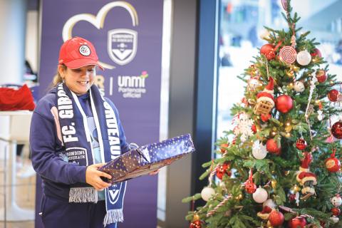 Les opérations « Cœur Girondins » lors du Match de Noël (Décembre 2022)