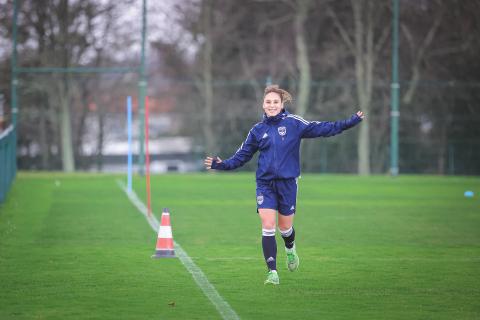 Féminines : entraînement du mardi 17 janvier 2023