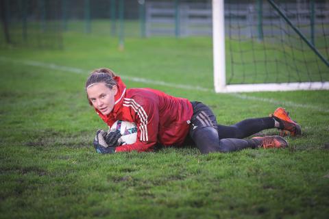 Féminines : entraînement du mardi 17 janvier 2023