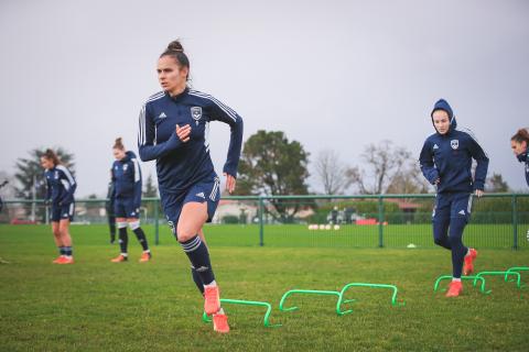 Féminines : entraînement du mardi 17 janvier 2023