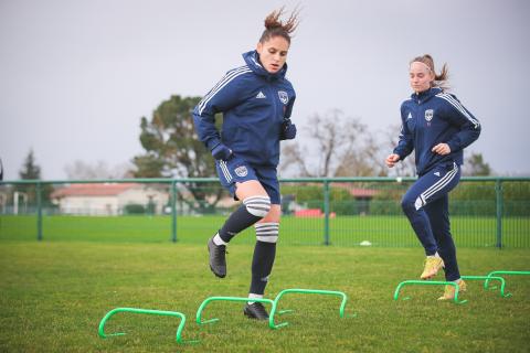 Féminines : entraînement du mardi 17 janvier 2023