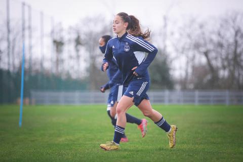 Féminines : entraînement du mardi 17 janvier 2023