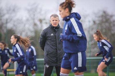 Féminines : entraînement du mardi 17 janvier 2023