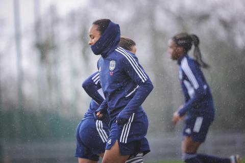 Féminines : entraînement du mardi 17 janvier 2023