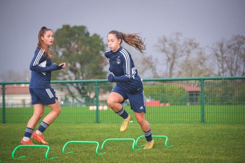 Féminines : entraînement du mardi 17 janvier 2023