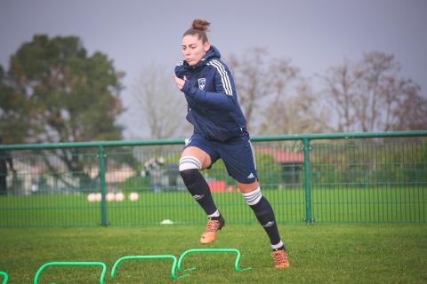 Féminines : entraînement du mardi 17 janvier 2023