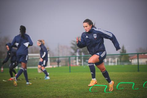 Féminines : entraînement du mardi 17 janvier 2023