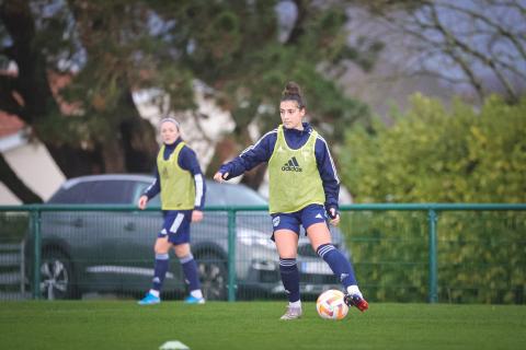 Féminines : entraînement du mardi 17 janvier 2023