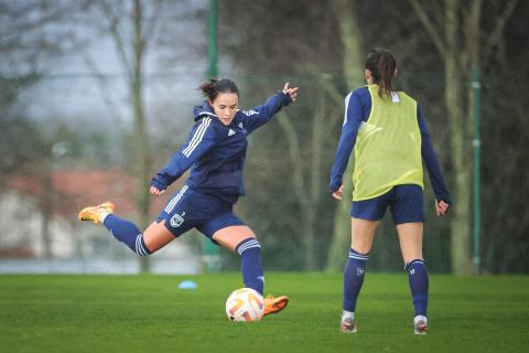 Féminines : entraînement du mardi 17 janvier 2023