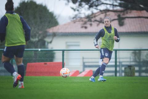 Féminines : entraînement du mardi 17 janvier 2023