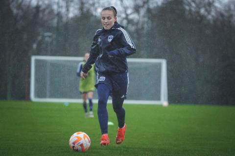 Féminines : entraînement du mardi 17 janvier 2023