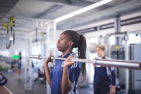 Entraînement de l'équipe féminine du jeudi 23 février 2023