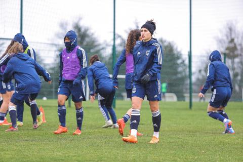 Entraînement de l'équipe féminine du jeudi 23 février 2023