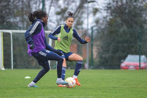 Entraînement de l'équipe féminine du jeudi 23 février 2023