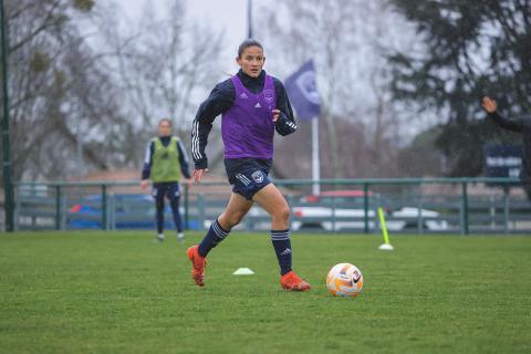 Entraînement de l'équipe féminine du jeudi 23 février 2023