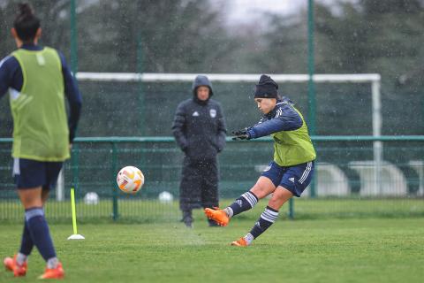 Entraînement de l'équipe féminine du jeudi 23 février 2023